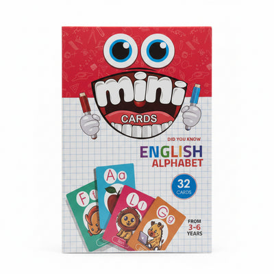 Alphabet Discovery Flash Cards – 32-Piece Wipe & Clean Learning Set