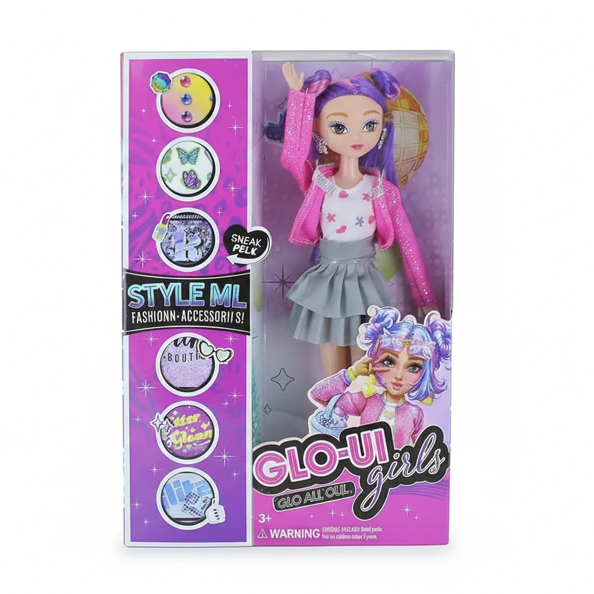 Glo-Up Girls: Sadie Fashion Doll – Dreamy Style & Fierce Surprises