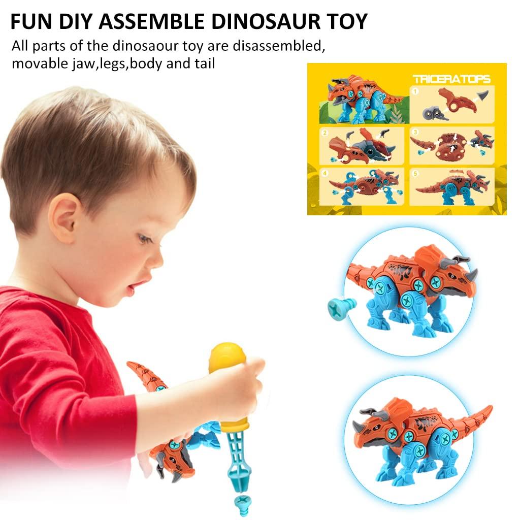 Take-Apart Dinosaur Building Toy – STEM Construction Set
