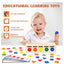 Colors and shapes wooden sorting box toy