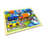 Chunky Wooden Transport  Chunky Puzzle – First Vehicles & Shape Sorter