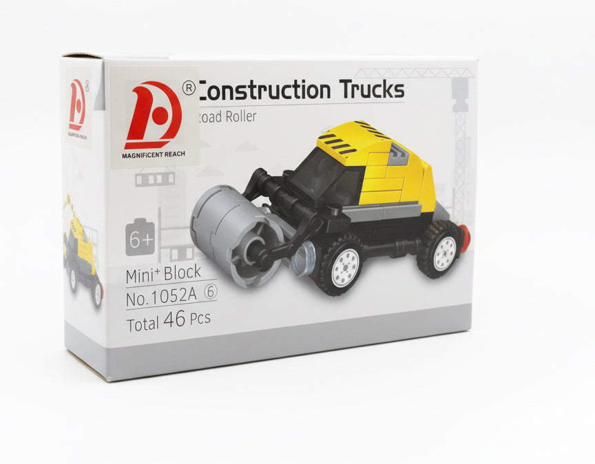 Mini Lego Blocks Construction Trucks Set