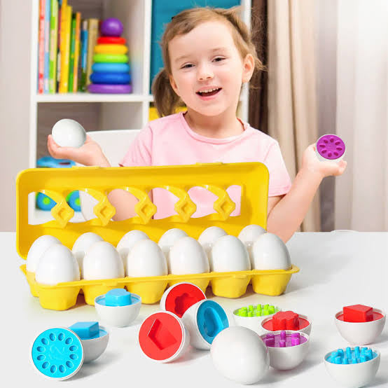 Matching eggs set- 24 pieces