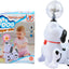 Walking Dancing Flashing Dog Toy with Music & Lights