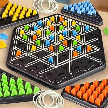Triangle Chess Board Game