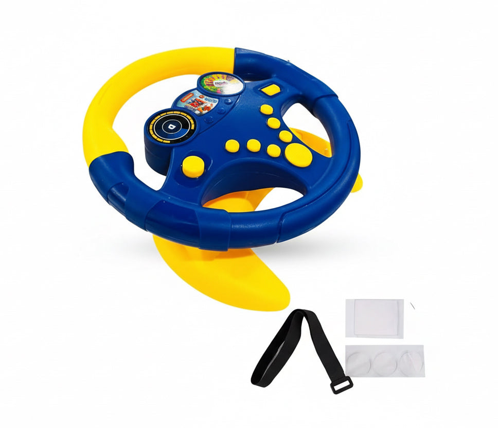 Steering wheel 360 degree toy