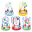 Montessori wooden small circulating bead toy