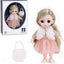 Walala Fashion Small Doll 16cm with Handbag – Jointed Mini Doll