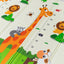 Foldable XPE Foam Play Mat – 180 x 200 cm Reversible Educational Mat