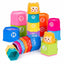 Rainbow Stacking & Nesting Cups – 2-in-1 Educational Play Set