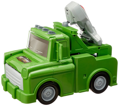 Military car deformation track toy