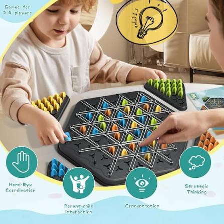 Triangle Chess Board Game