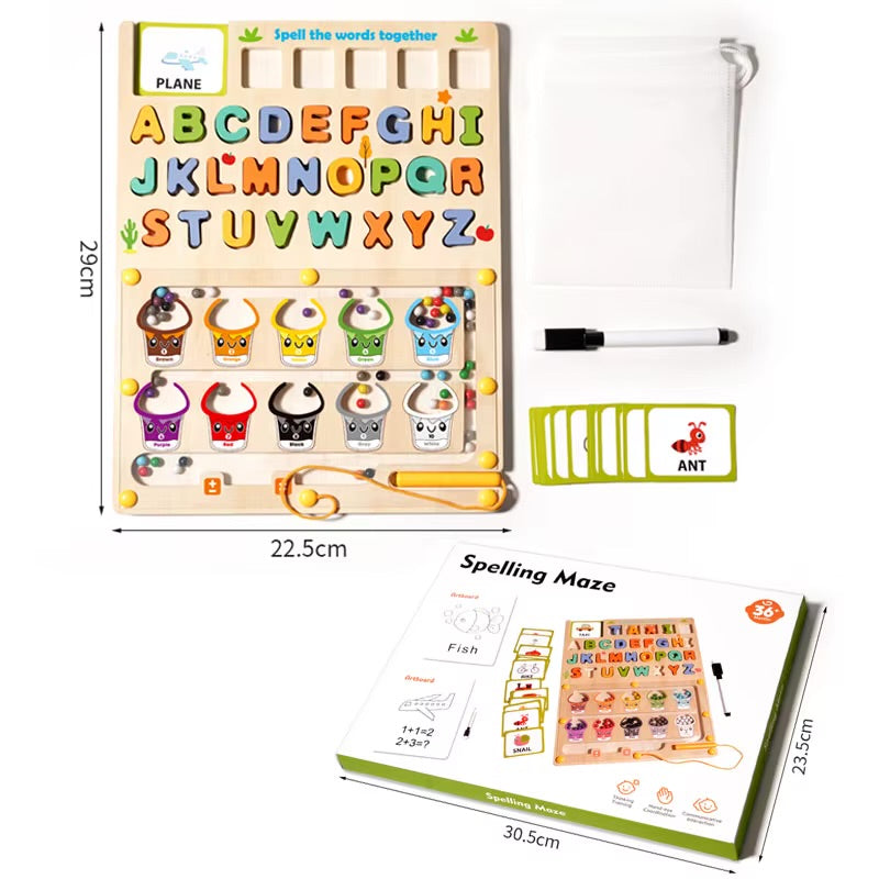 Spelling Magnetic Maze
