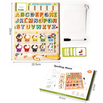 Spelling Magnetic Maze