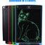 12-Inch LCD Colorful Writing Tablet – Reusable Drawing & Memo Board