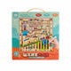 Montessori Magnetic City Maze “ Color & Number Sorting Board