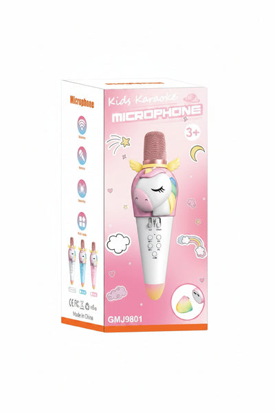 Lovely Unicorn Wireless Karaoke Microphone | Ages 3+ | Master Vocal Expression & Acoustic Calibration