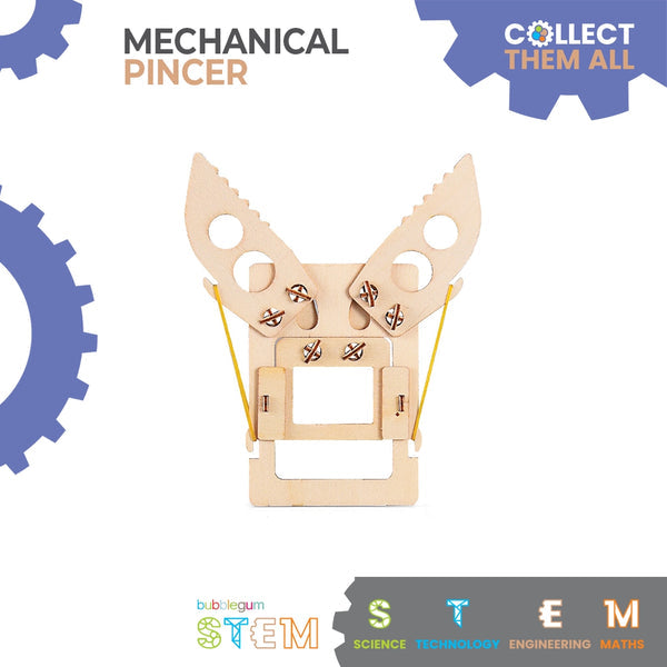 DIY Mechanical Clamp – Wooden STEM Assembly Kit for Junior Engineers