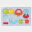Huanger baby rattle and teether toy set