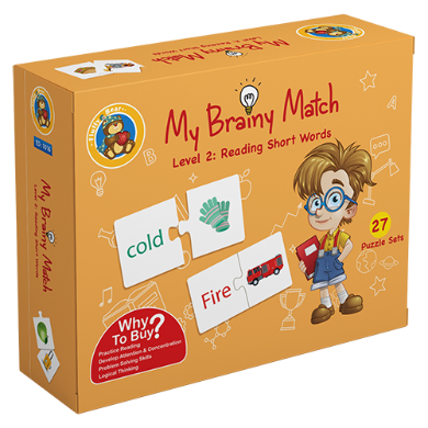 Brainy match Level 2 – Reading Short Words