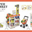 Home Supermarket And Cashier toy 60 pieces( Sounds and Lights)