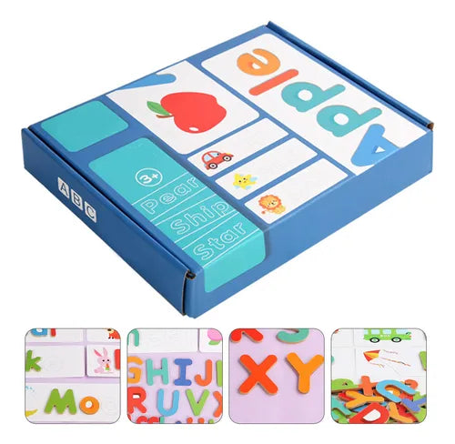 English Spelling & Alphabet Discovery Set – 66-Word Vocabulary Game