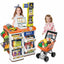 Home Supermarket And Cashier toy 60 pieces( Sounds and Lights)