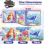 Mermaid Underwater Kingdom 3-in-1 Jigsaw Puzzle – Step 4 Progressive Set