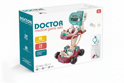 Junior Surgeon 24-Piece Medical Center – Light-Up Interactive Doctor Set