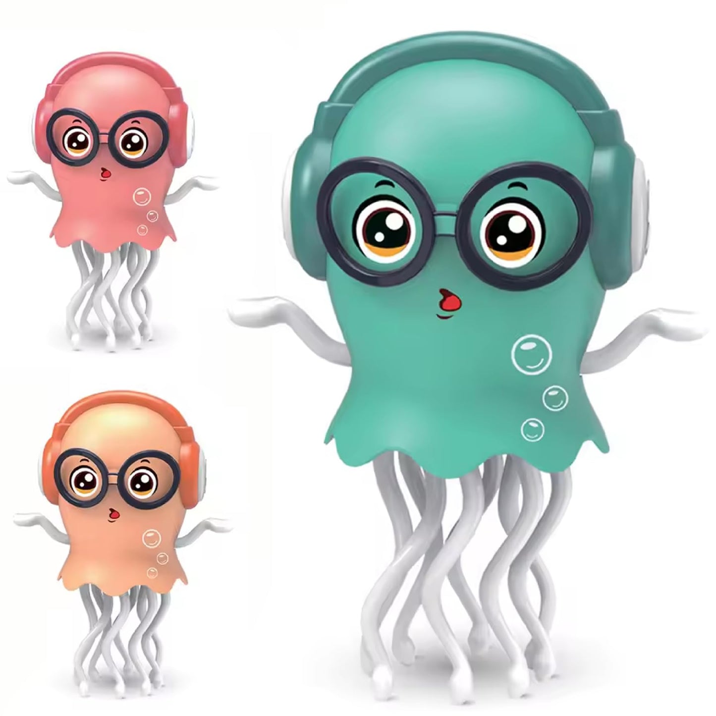 Dancing Jellyfish Musical Toy with LED Lights – Bump & Go Interactive Kids Toy