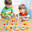 Geometric shapes board challenge toy