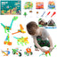 Dinosaur Building & Disassembly Set – 176 Pieces