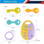 Huanger Musical Smart Remote Key Toy with Lights & Sounds
