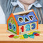 Wooden shape smart house toy