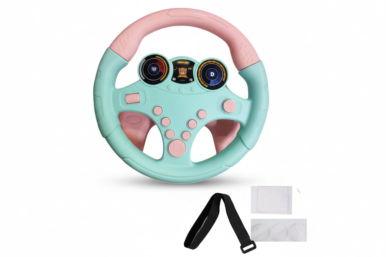 Steering wheel 360 degree toy