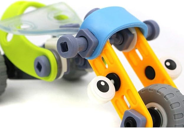 build and play 53 pcs Plastic Meccano