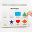 Preschool Busy Book – Interactive Learning Binder for Early Skills