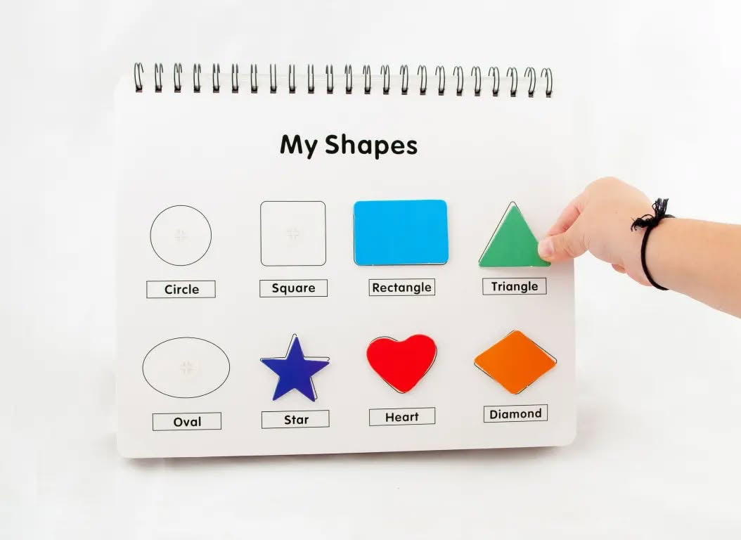 Preschool Busy Book – Interactive Learning Binder for Early Skills