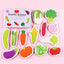 Wooden Vegetables Shape  Puzzle Set( 2 Pieces)