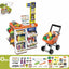 Home Supermarket And Cashier toy 60 pieces( Sounds and Lights)