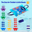 My First Plush Fishing Set – 22-Piece Soft "Hook & Grip" Sensory Game