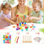 Wooden Five Column Set Bead String