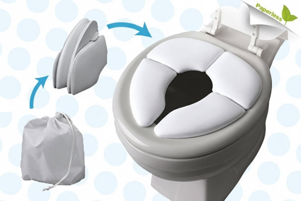 Mommy’s Helper Cushie Traveler – Folding Padded Potty Seat