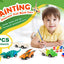 DIY Dinosaurs painting kit and pull back cars 2 in 1