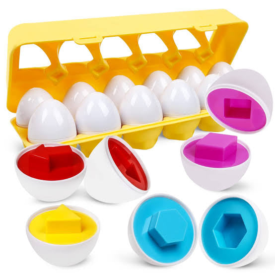 Matching eggs set- 24 pieces