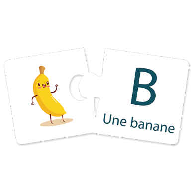 Match & Learn – Alphabet Français Puzzle set