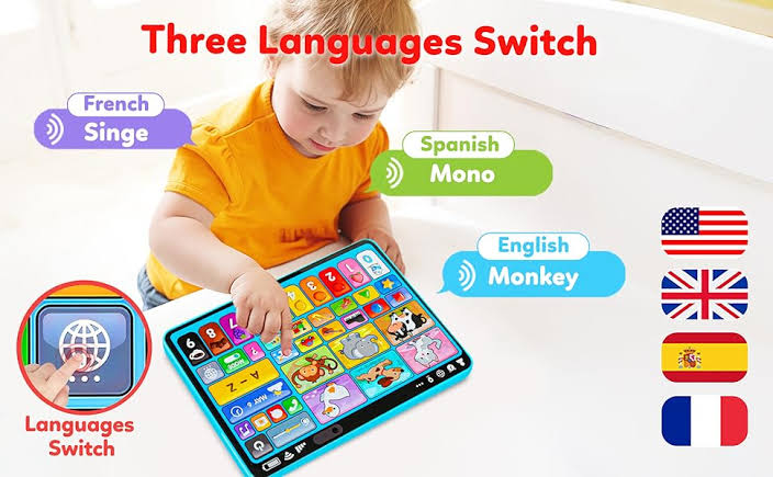 My First Learning Tablet – 3-in-1 Multilingual Interactive Discovery Pad