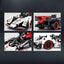 Ctoys Teknik Formula 1 Racing Car – 486-Piece Building Blocks Set (Lego Compatible)