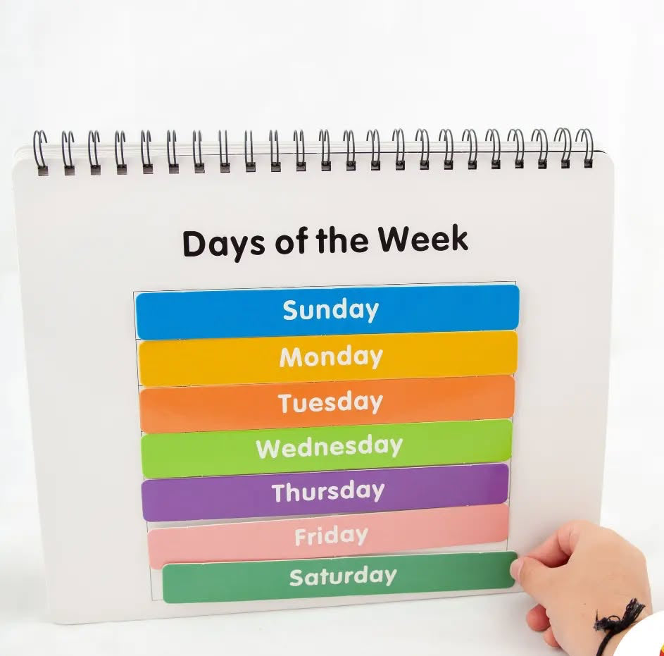 Preschool Busy Book – Interactive Learning Binder for Early Skills