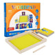 Wooden Montessori Sand wordpad toy